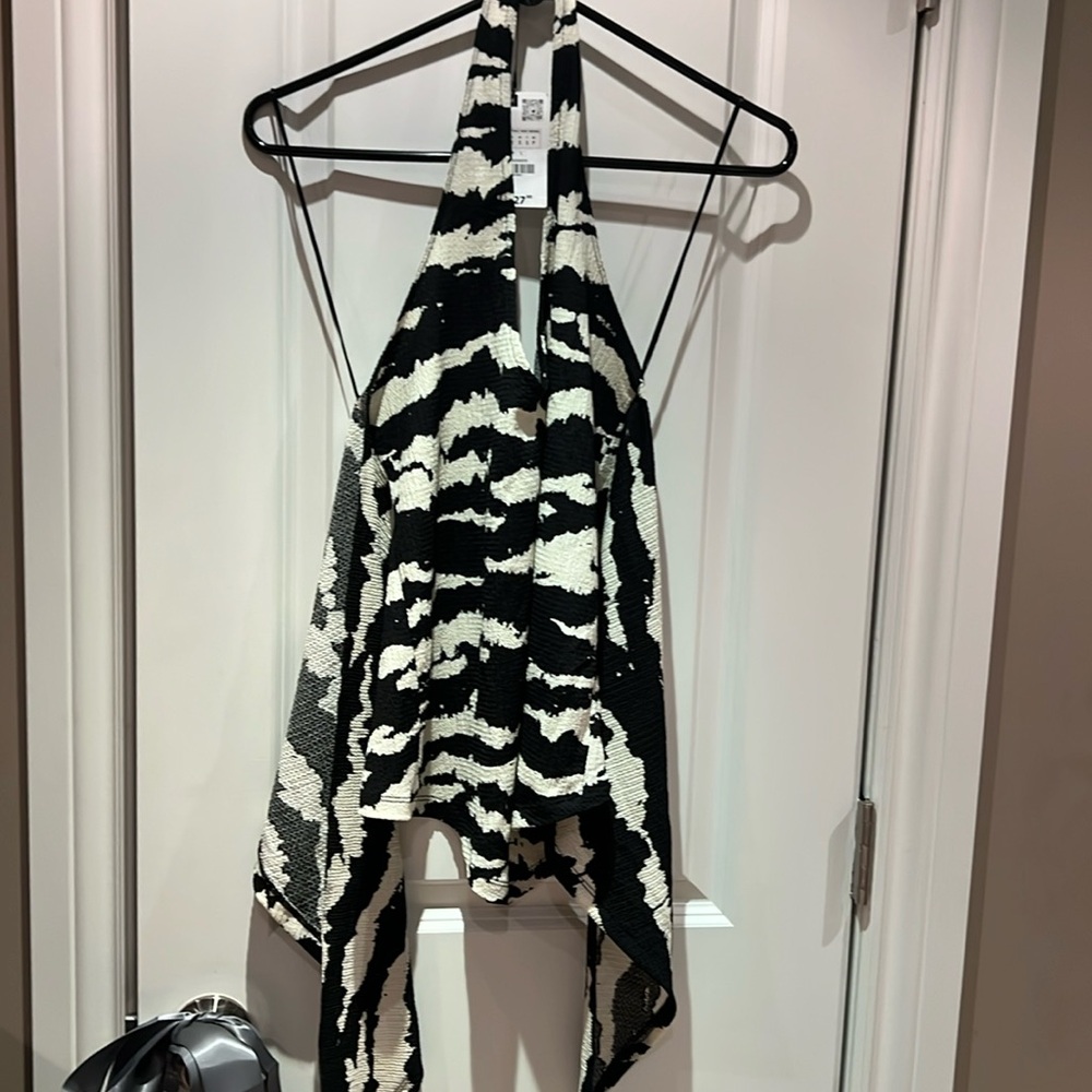 NWT Zara Wrap Top